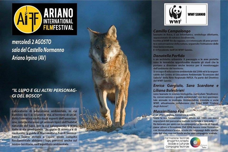 2 AGOSTO 5° GIORNO DELL’ARIANO INTERNATIONAL  FILM FESTIVAL