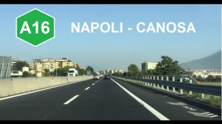 A16 NAPOLI-CANOSA: CHIUSURE NOTTURNE DEL TRATTO TRA AVELLINO OVEST E AVELLINO EST