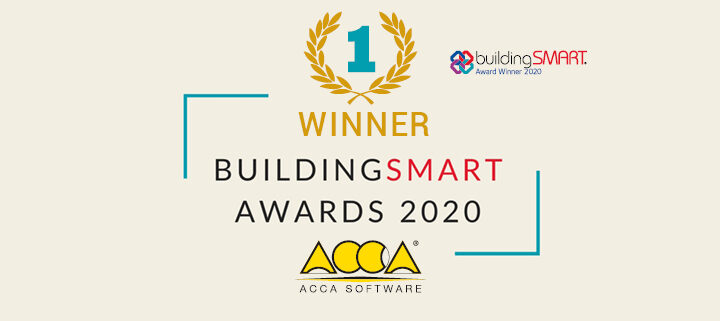 ACCA VINCE IL BUILDINGSMART INTERNATIONAL AWARDS 2020
