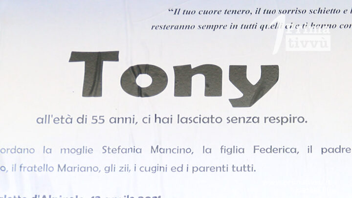 OSPEDALETTO. L’ADDIO A TONY: «AMICO GENIALE. UNA MORTE CHE HA TOLTO IL RESPIRO»
